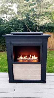 Wilson Fisher Summer Ridge Outdoor Gas Fireplace Big Lots