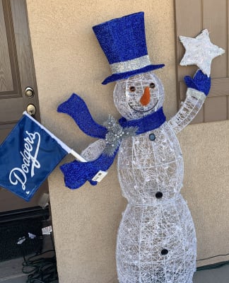 Winter Wonder Lane Light Up Glittering Snowman 5 Big Lots