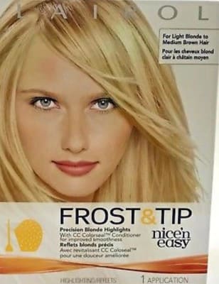 frost tip hair dye