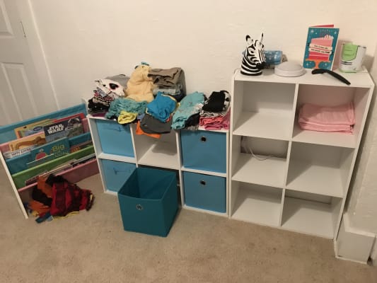 Ameriwood System Build 6 Cube Resort Cherry Storage Cubby Big Lots