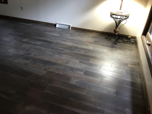 BELLAWOOD Artisan Distressed 3/4" x 5" Haversham Hickory ...