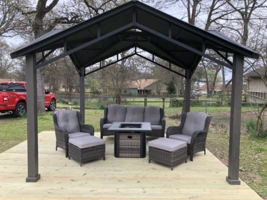 Broyhill Hard Top Pavilion 12 X 12 Big Lots