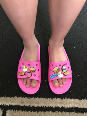 crocs slides kids