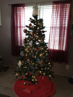 Winter Wonder Lane 6 Sentiments Pre Lit Artificial Christmas Tree With Clear Lights Big Lots