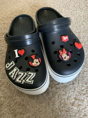 10 inch platform crocs