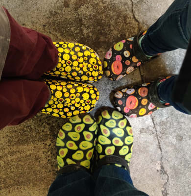 bacon and egg crocs