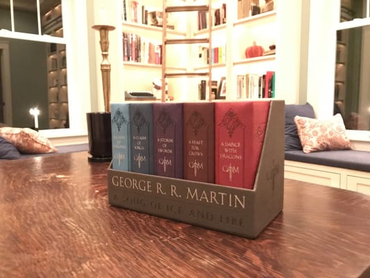 A Game Of Thrones Boxed Set Leather Cloth By George R R Martin