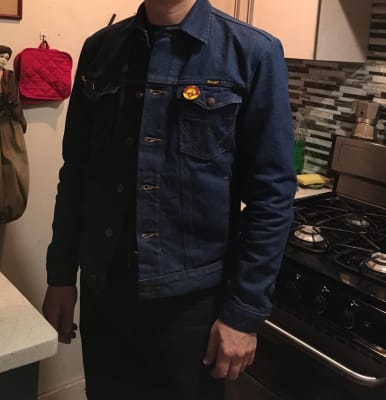 wrangler cowboy cut denim jacket
