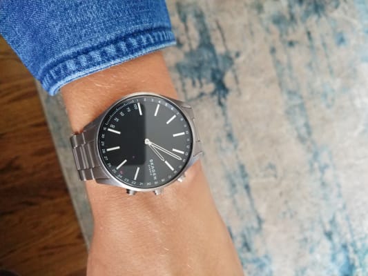 Skagen connected men's holst titanium hybrid smartwatch sales