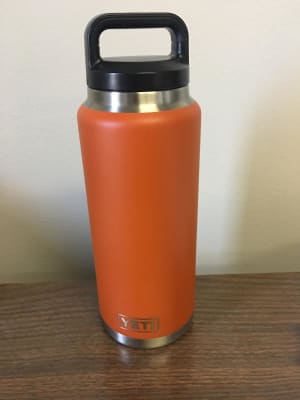 orange yeti rambler