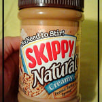 Natural Creamy Peanut Butter Spread Skippy Brand Peanut Butter