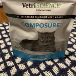 composure feline bite sized chews