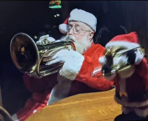 Winter Wonder Lane 12 Jazz Santa Trombone Animated Plush Big Lots Gerry pagano, bass trombonist with the st. jazz santa trombone animated plush