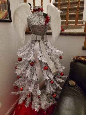 Big Lots Angel Christmas Tree