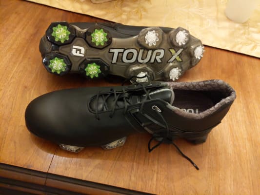 Footjoy tour x golf shoes black