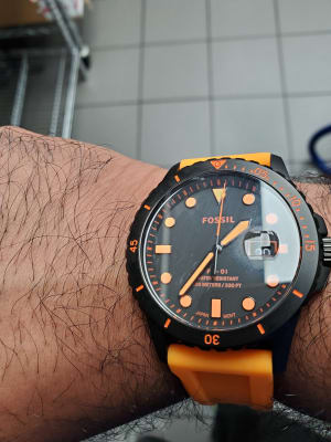 Fossil Watch Orange Strap Best Sale, 60 