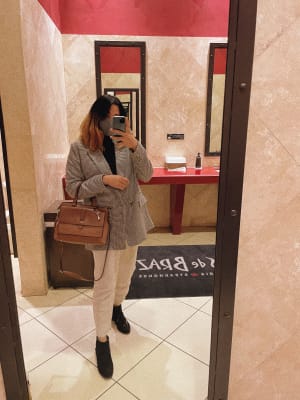 Fossil Kinley Leather Satchel Flash 