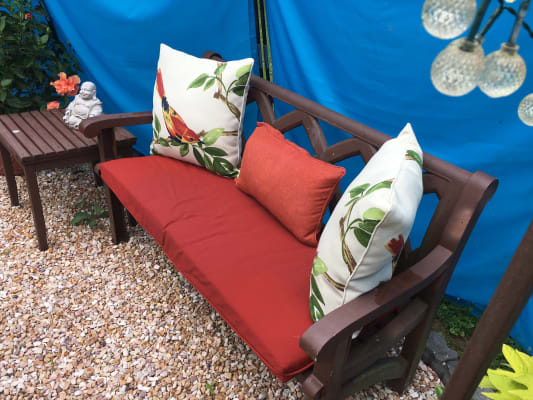 Garden Bird Outdoor Throw Pillow Big Lots