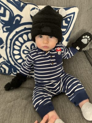 baby north face beanie