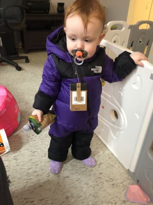 north face toddler one piece