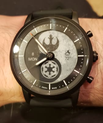 Hybrid Smartwatch Hr Collider Black Silicone Hybrid Smartwatch Hr Collider Black Silicone