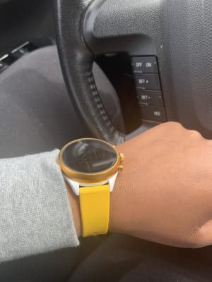 Fossil smartwatch yellow clearance