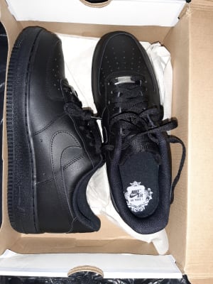 cheap black air forces