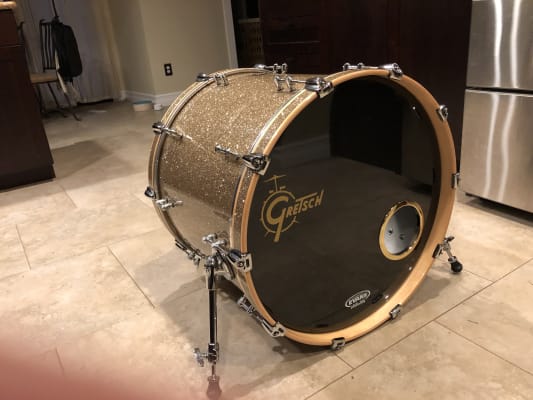 evans eq3 resonant bass drum head