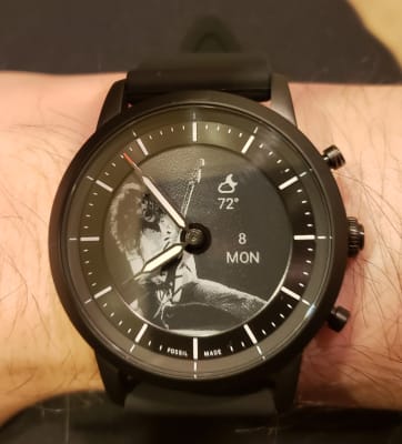Hybrid Smartwatch Hr Collider Black Silicone Hybrid Smartwatch Hr Collider Black Silicone
