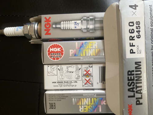 りぃ@ページ NGK Laser Iridium Plug Number ILZKBR7B8G Spark Plug 97968