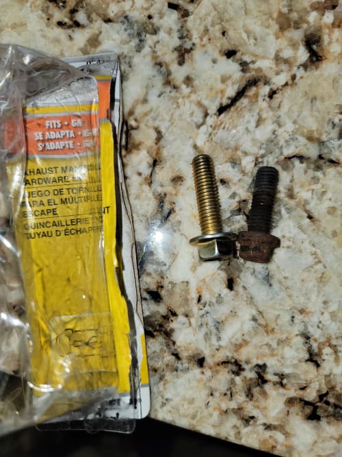 2 bolts missing