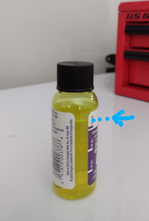 Got less than 4oz in the bottle
