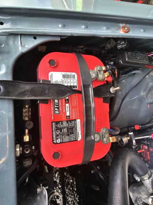 Optima Red Battery : 34R Group Size, 800 CCA, 1000 CA, 100 Minute ...