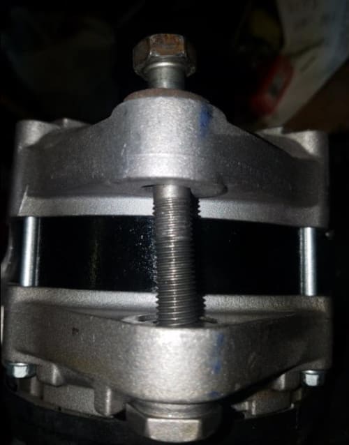 Check housing alignment