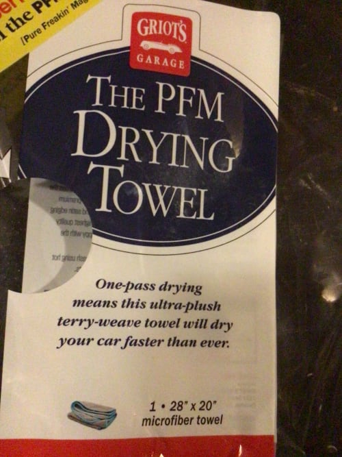 PFM® Terry Weave Drying Towel