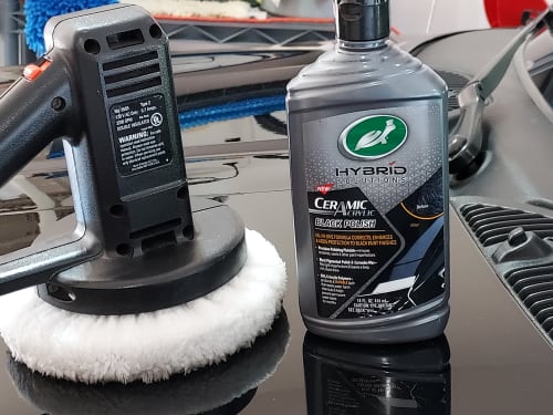 DOES BLACK WAX REALLY DO ANYTHING? MEGUIARS BLACK WAX V TURTLE WAX ICE BLACK  POLISH 