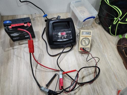 Do not trust your battery to this charger.