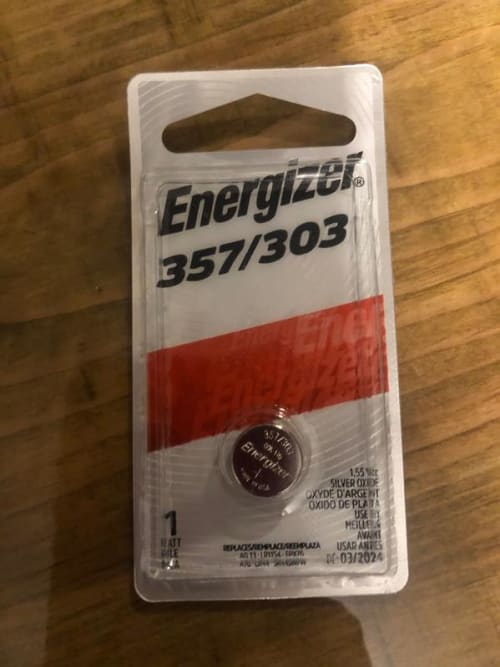 Energizer 3pk 357/303 Batteries Silver Oxide Button Battery : Target