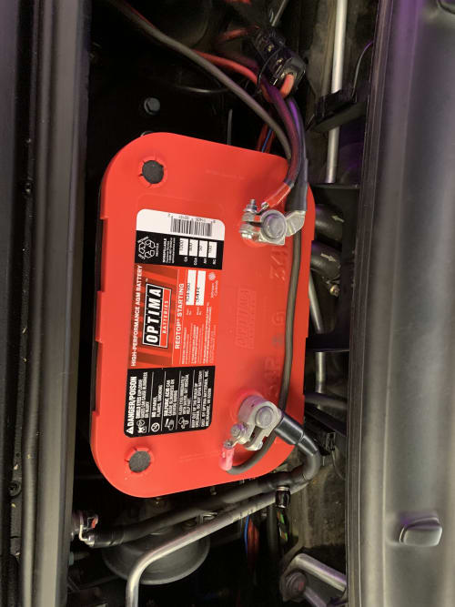 Optima Red Battery : 34R Group Size, 800 CCA, 1000 CA, 100 Minute ...
