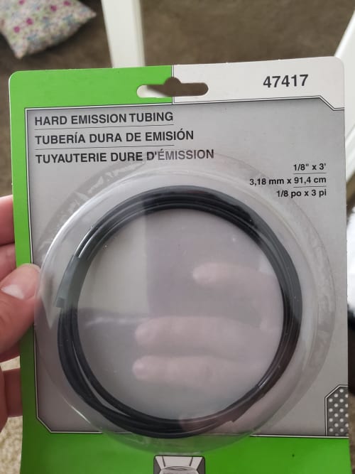 This is hard tubing not soft.