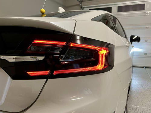 Great for smoking tail lights and headlights.