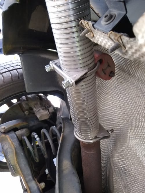 Nickson Exhaust Adapter: 2 1/2