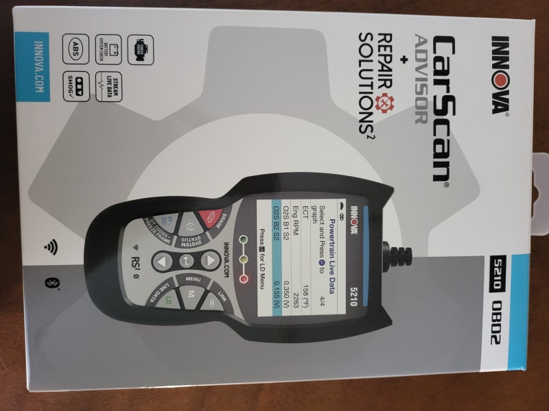 Innova CarScan Code Scanner: Live Data, Battery/Charging System
