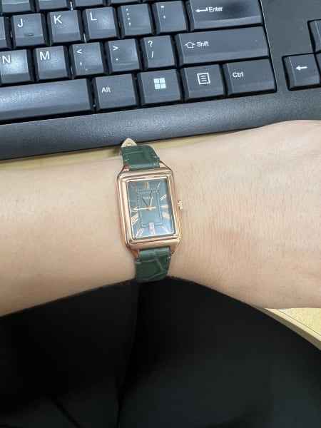 Fossil Women's Raquel Green Dial Watch - ES5366 - 6 (36)