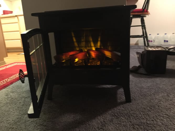 Duraflame Dfi-5010-01
 - Duraflame 5010 3d Black Infrared Freestanding Stove Dfi 5010 01 Duraflame