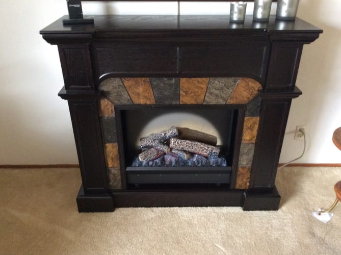 Dimplex 23 Standard Electric Fireplace Insert Log Set Dfi2309