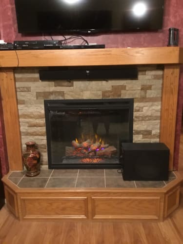 Classicflame 39 Led Builders Box With Swinging Doors 39eb500grs