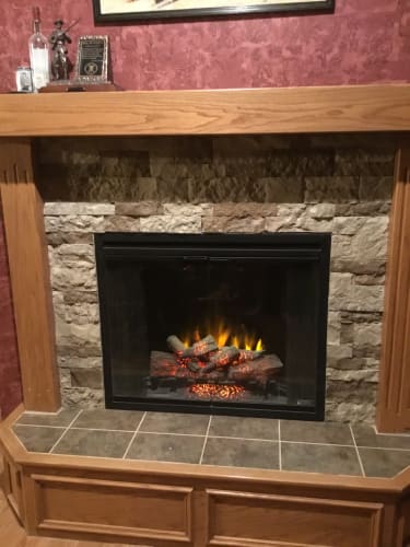 Classicflame 39 Led Builders Box With Swinging Doors 39eb500grs