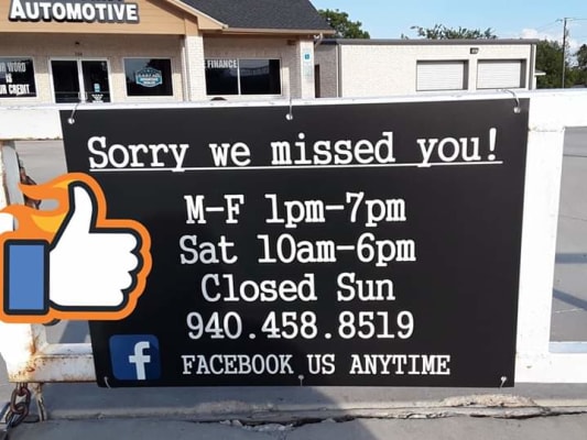 custom metal signs custom