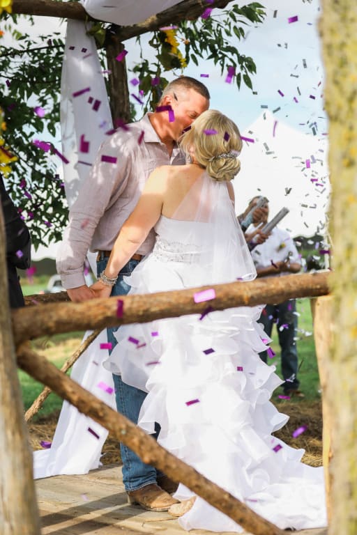 Purple Confetti Cannon Superior Celebrations